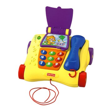 Fisher Price 费雪 玩具 音乐学习电话(双语版)P8015