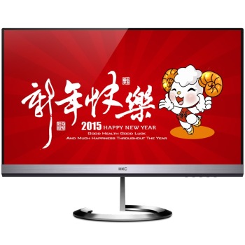 HKC惠科 T3100 23英寸AH-IPS超窄边框LED宽屏液晶显示器