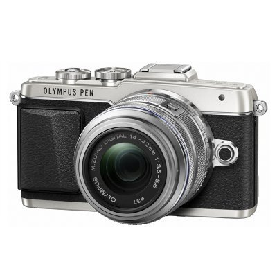 OLYMPUS奥林巴斯 E-PL7-1442-2R 银色 手动镜头套装