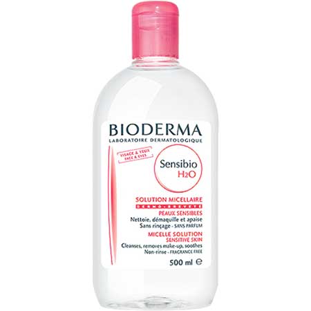 BIODERMA贝德玛 4合1有效舒妍洁肤液 500ml 粉水