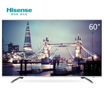 Hisense海信 LED60EC550A 60英寸 VIDAA1.5 智能液晶电视 双频段WIFI(黑色)