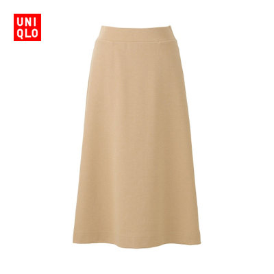 Uniqlo优衣库 女装 罗纹中裙 197596