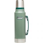 Stanley史丹利 Classic Vacuum Bottle 1.1QT Hammertone Green经典户外真空保温杯 1L