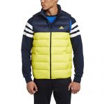 adidas阿迪达斯 TRAINING M WINTER JACKETS DD90 VEST 男式 拼色羽绒背心 余文乐广告款